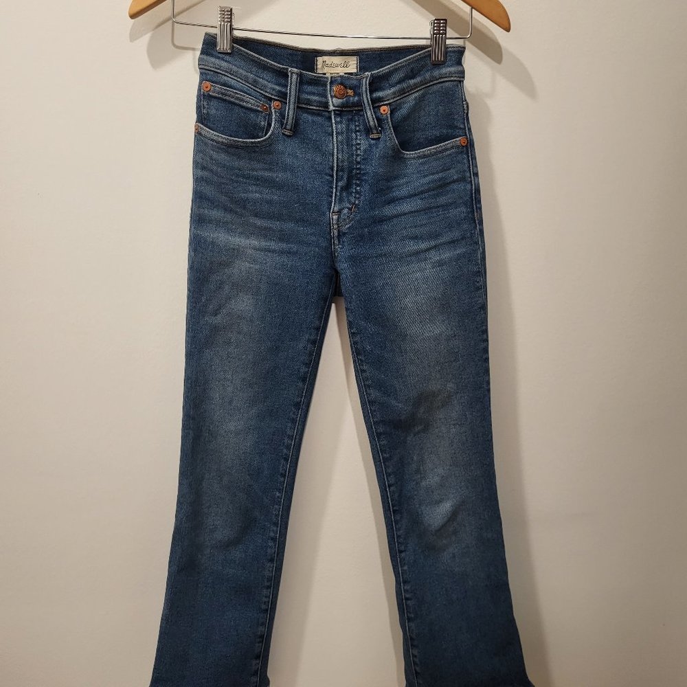 Madewell Cali Demi boot jeans 24